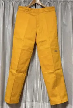 最終値下げ‼️廃盤色‼️希少‼️Dickies ダブルニー38x30マスタード 90s