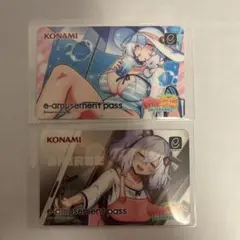 セット e-amusement pass シロ シロン シロヱ ボンバーガール - メルカリ