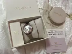 オリビアバートン OB2024XMAS シルバー時計