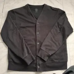 UNIQLO エアリズム カーディガン L ダークグレー
