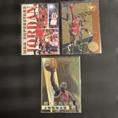 NBA カード マイケル ジョーダン インサート3枚セット(内1枚難あり)