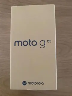 motorola moto g05 本体　新品