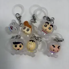 クレヨンしんちゃん めじるしアクセサリー ３　全６種コンプリート