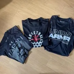 練習用Tシャツ　Under Armour、 ASICS
