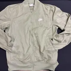 NIKE ナイロンジャケット カーキ Sサイズ