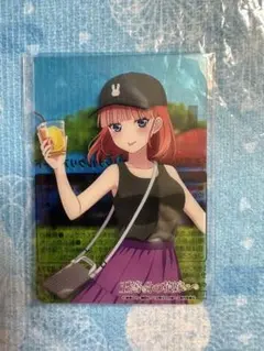 二乃 オリジナルクリアカード セブンイレブン 五等分の花嫁