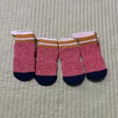 犬用ニット靴下4足セット