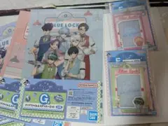 ブルーロック 一番くじ パスケース クリアファイル&ステッカーセット