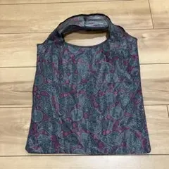ペイズリー柄エコバッグ