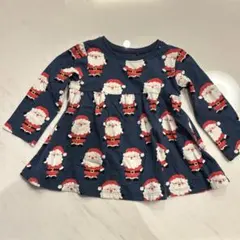 next カットソー　2枚セット　クリスマス　赤は裾に穴あきあり