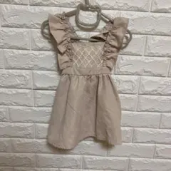 コトリ　cottoli エプロンワンピース　ワンピース　80サイズ　エプロン