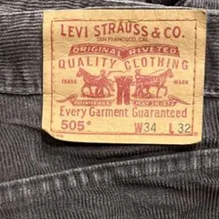 リーバイスコーデュロイパンツ デニム