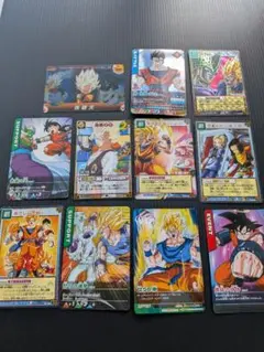 ドラゴンボール トレーディングカードセット 11枚 当時物