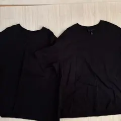 H&M LOOSE FIT Tシャツ　ブラック　XLサイズ　2枚セット