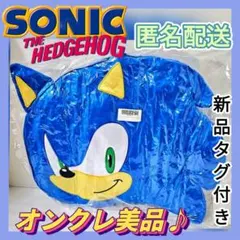【オンクレ美品/ラスト1点】ソニック・ザ・ヘッジホッグ フェイス クッション