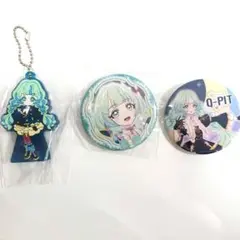 アイカツプラネット　キューピッド　缶バッジstage　劇場版　ラバーマスコット