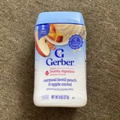 Gerber オートミールレンズ豆ピーチ＆アップルシリアル 227gのサムネイル