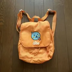 Qoo キャラクター付きオレンジリュック ノベルティのサムネイル