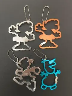 ディズニー　★　カラビナ付きキーホルダー