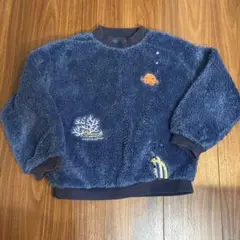 メンダコアンドシーフレンズ｜キッズボアモックネックスウェット　140 中古