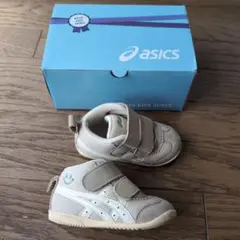 asics キッズ ハイカットシューズ ベージュ 13.5cm