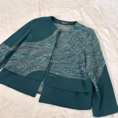 SAKIZOJAPAN鮮やか赤＊ちりめんジャケットヴィンテージ＊クリーニング 