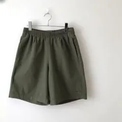adidas ハーフパンツ L カーキ