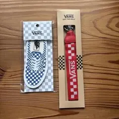 VANS チェッカーボード キーホルダー・ラゲージタグセット