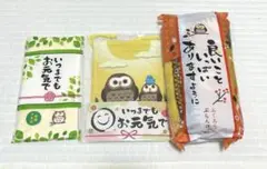 【新品未使用】ふくろう　刺繍タオル　巾着袋　ブランケット　プレゼント　贈り物
