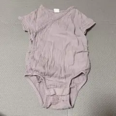 H&M 薄紫色ベビーロンパース 9-12M