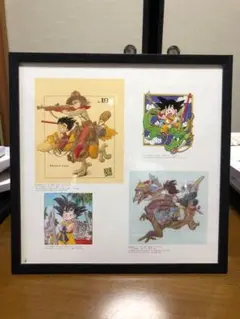 鳥山明 アップルポップ キャラクターデザイン イラスト 30cm×30cm