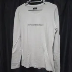 EMPORIO ARMANI ホワイト長袖Tシャツ