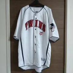 MLB ミネソタツインズ ベースボールシャツ レプリカユニフォーム ジョー MLB ミネソタツインズ ベースボールシャツ レプリカユニフォーム