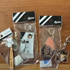 Mariners キーホルダー 51 番　山口航輝