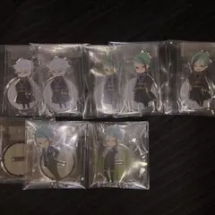 ツイステ ミニアクリルスタンド アズール ジェイド フロイド 式典服