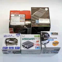 CPUクーラー まとめて5個セット Cryorig M9i、サイズ 小太刀など