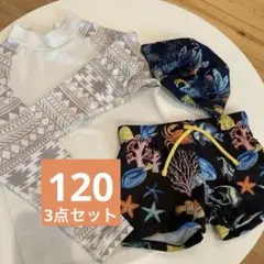 H&M K.Kijak オーシャン&グランド ラッシュガード・水着・帽子セット