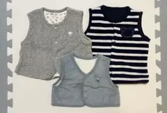 ベビーベスト3枚セット