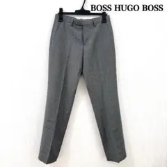 HUGO BOSS メンズ スリムフィット 롤라이즈 슬랙스 그레이 M