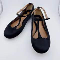 Chloe クロエ マーシー ナッパレザー Tストラップ バレエフラットシューズのサムネイル