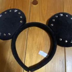 ミッキー カチューシャ スタッズ付き