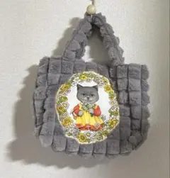 ポップコーンボアバッグ コヤンイサムチョン　グレー①