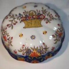ツリー型 陶器製小物入れ 花柄装飾 - メルカリ