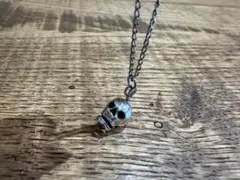 ✓amp Japan　スカルネックレス