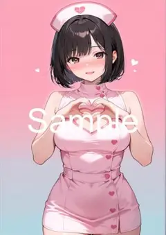 美女ポスター A4サイズアートポスター 1点もの 最高品質 I-D-７３