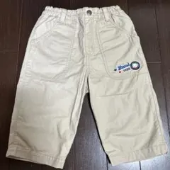 ファミリア　ベージュハーフパンツ100