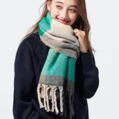 ユ*ン様 ヘアリーストール GU ジーユー