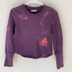 DIESEL ディーゼル 長袖 トップス 花柄 紫 130㎝