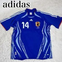 正規品　日本代表　06 ユニフォーム　柳沢　刺繍　ロゴ　w杯 adidas 正規品 日本代表 06 ユニフォーム 柳沢 刺繍 ロゴ w杯 - メルカリ