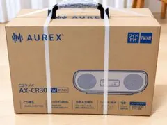 新品未開封 東芝 AUREX AX-CR30(W) CDラジオ ホワイト